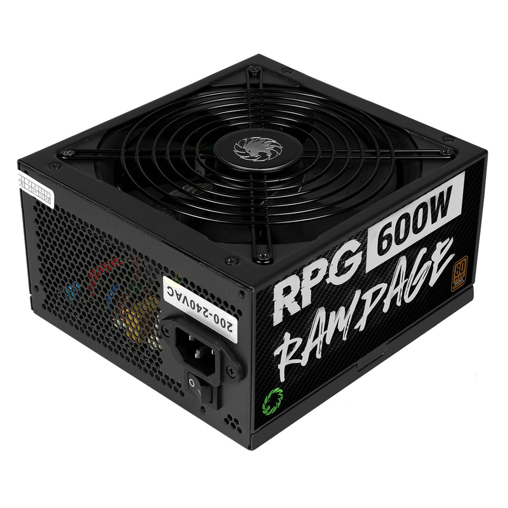 GAMEMAX RPG Rampage 600W 80 Plus Bronze Non-Modular PSU – view 4
