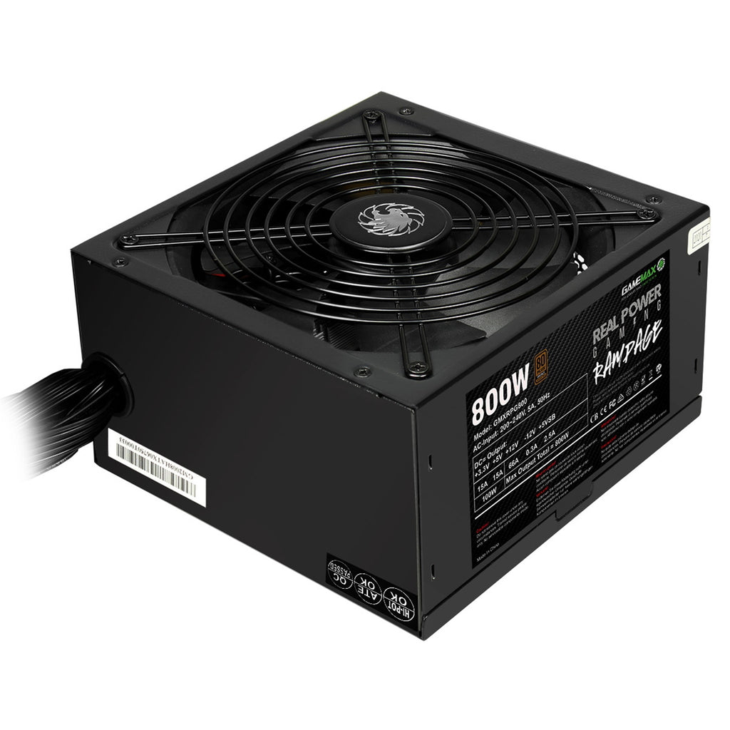 GAMEMAX RPG Rampage 800W 80+ Bronze Non-Modular PSU – view 3