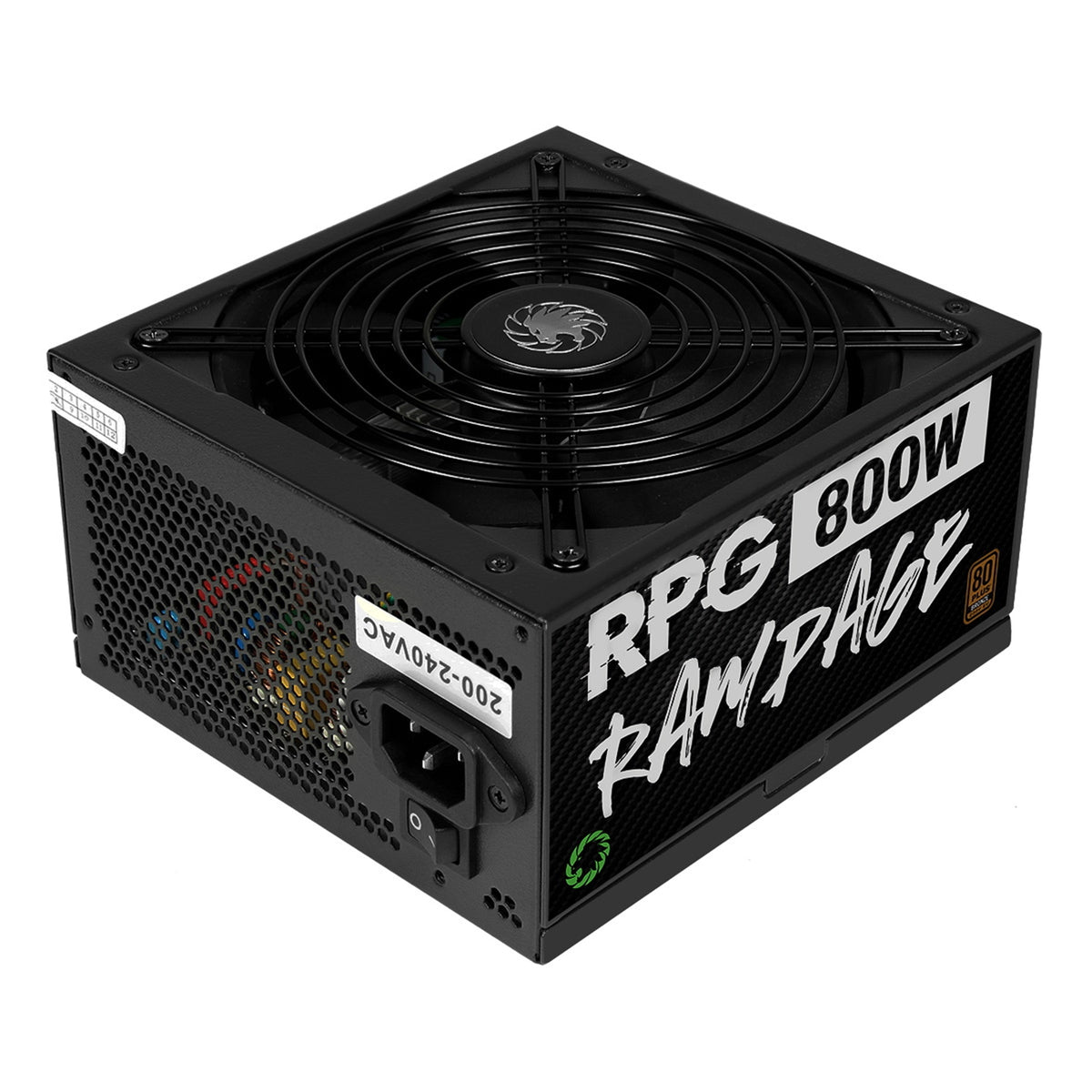 GAMEMAX RPG Rampage 800W 80+ Bronze Non-Modular PSU – view 4