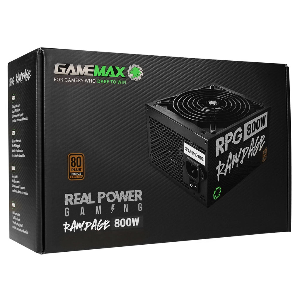 GAMEMAX RPG Rampage 800W 80+ Bronze Non-Modular PSU – view 10