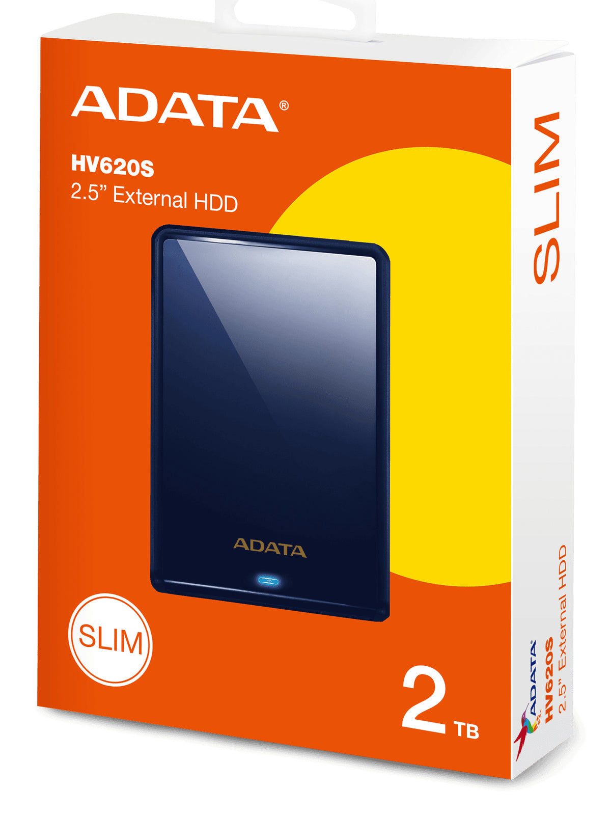 ADATA HV620S 2.5 Portable External HDD Blue 1TB 2TB