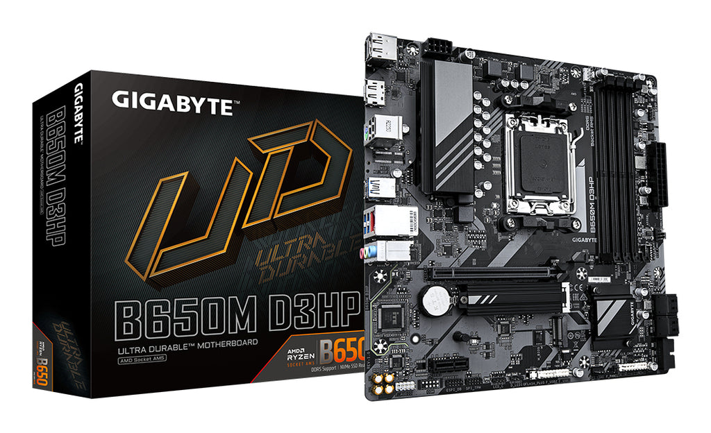 Gigabyte B650M D3HP AM5 Micro-ATX DDR5 Motherboard