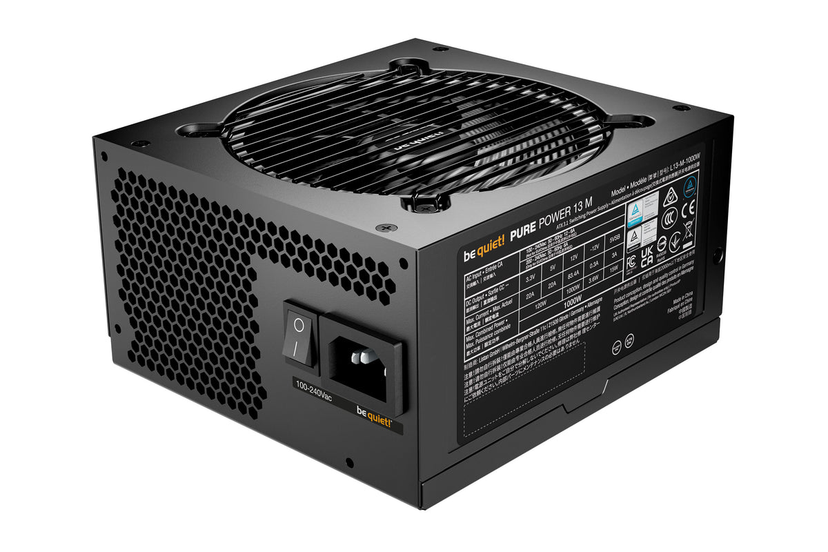 be quiet! Pure Power 13 M 1000W ATX 3.1 Gold PSU