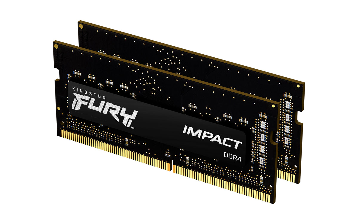 Kingston FURY Impact 32GB 2x16GB DDR4 3200MHz CL20 SODIMM