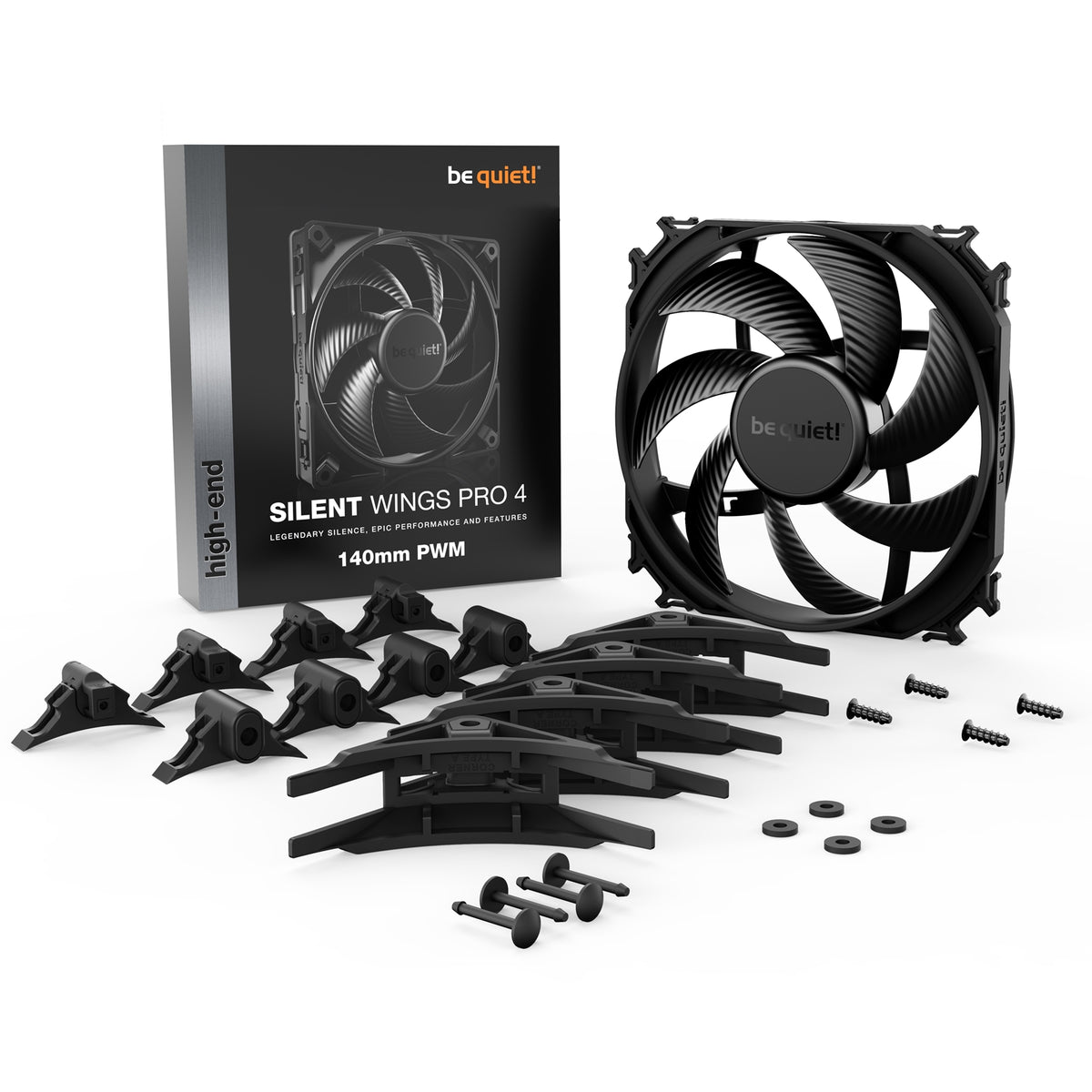 be quiet! Silent Wings Pro 4 140mm PWM Fan - BL099 2400RPM – view 5