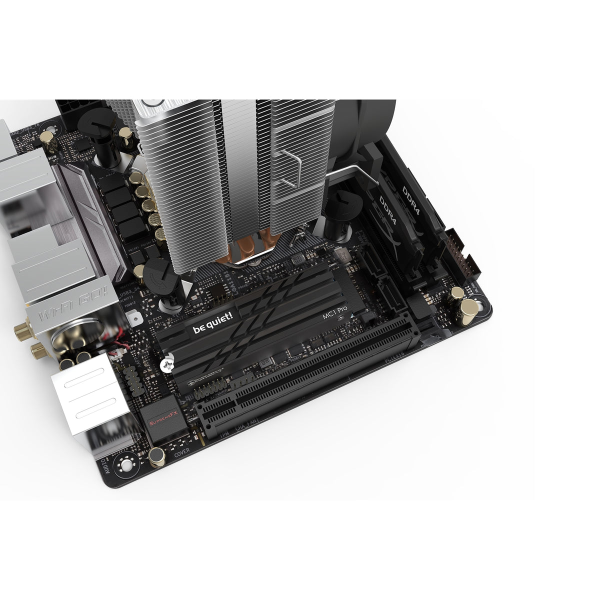 be quiet! MC1 Pro M.2 SSD Cooler BZ003 - Heat Pipe, 2280 – view 2