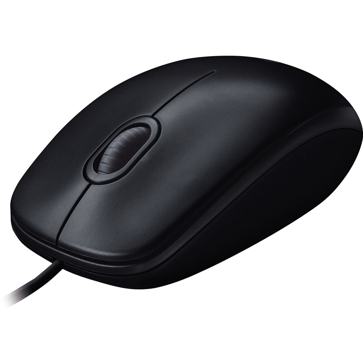 Logitech M90 Wired USB Mouse - 3 Button, 1000 DPI, Black