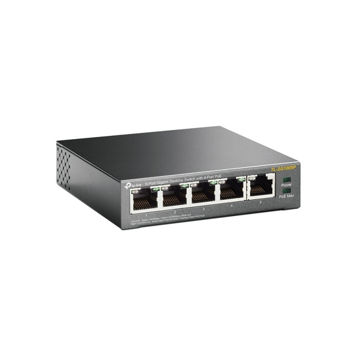 TP-Link TL-SG1005P 5-Port Gigabit Desktop PoE+ Switch 65W – view 4