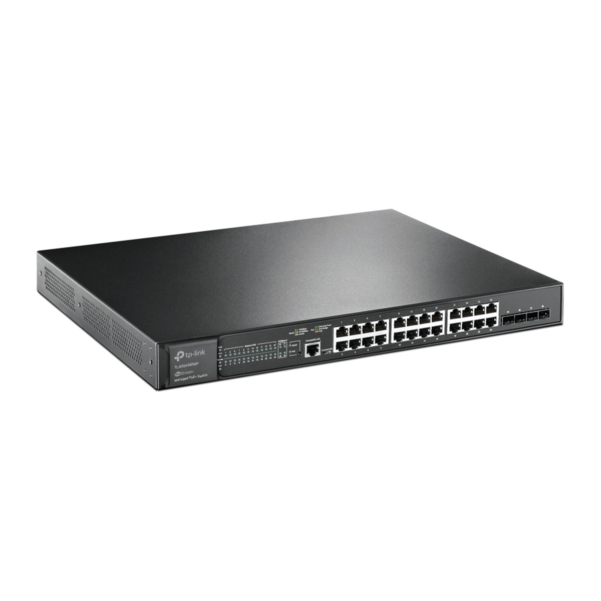 TP-Link TL-SG3428XMP 24-Port PoE+ Gigabit L2+ Managed Switch 384W – view 2