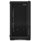 DeepCool CC360 ARGB Black mATX Mini Tower Case - 3x ARGB Fans