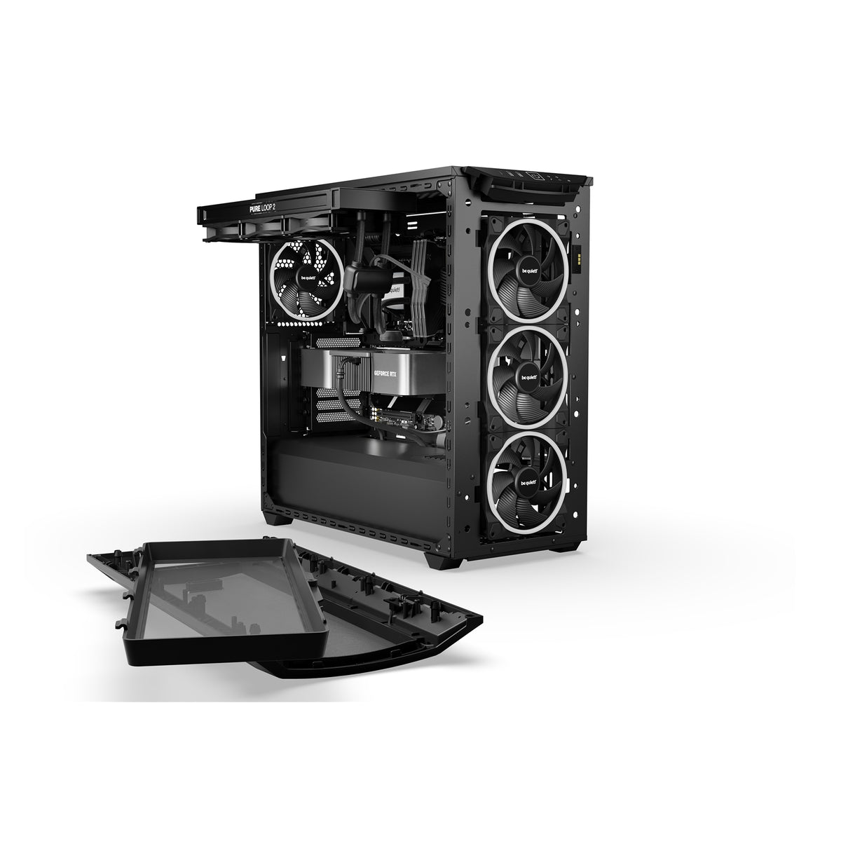 be quiet! Shadow Base 800 FX Mid Tower Case BGW63 - ARGB