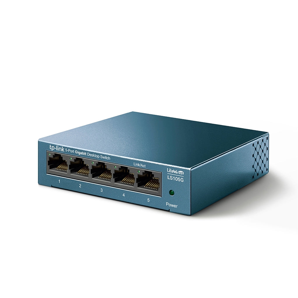 TP-Link LiteWave LS105G 5-Port Gigabit Desktop Switch – view 2