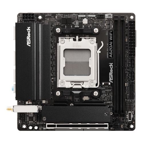 A620AI WiFi, AMD A620A Chipset, AM5, Mini-ITX Motherboard