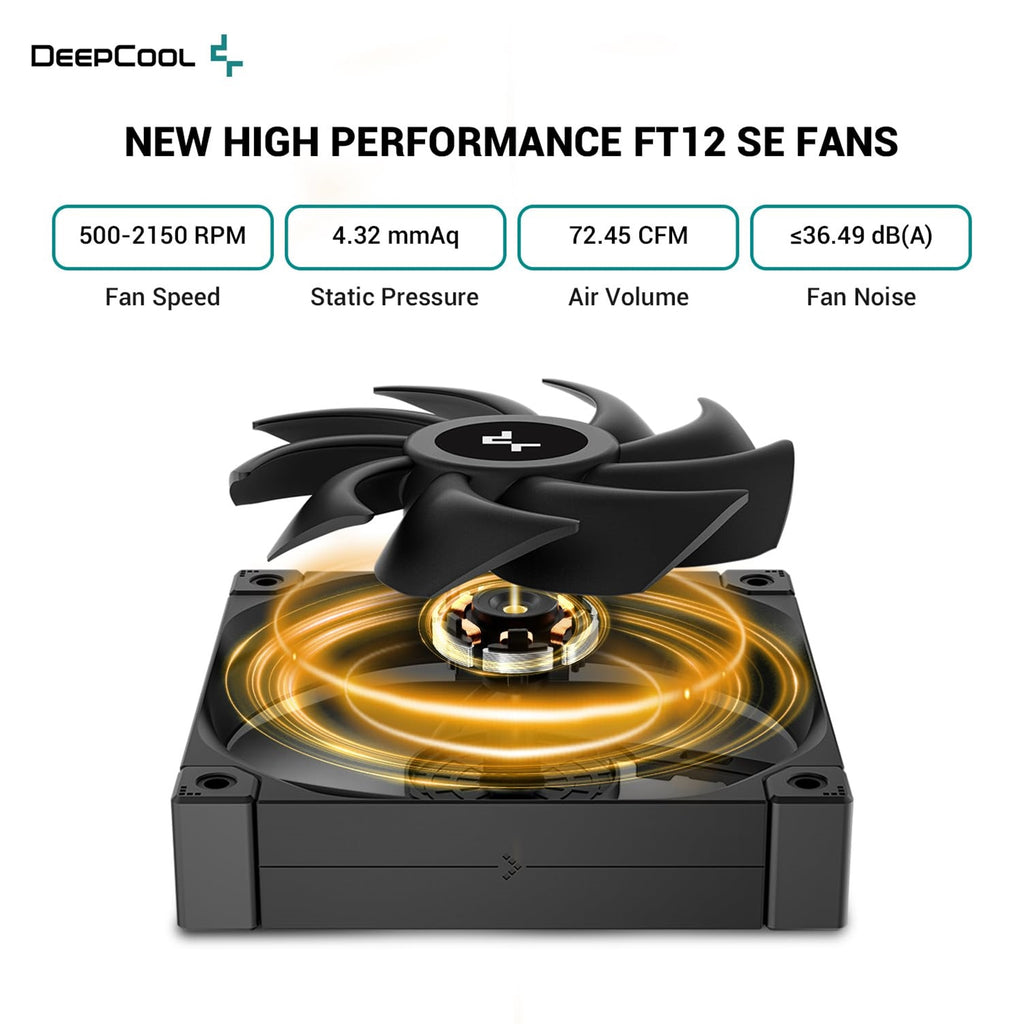 DeepCool MYSTIQUE 240 AIO Liquid Cooler - 2.8" LCD, 240mm