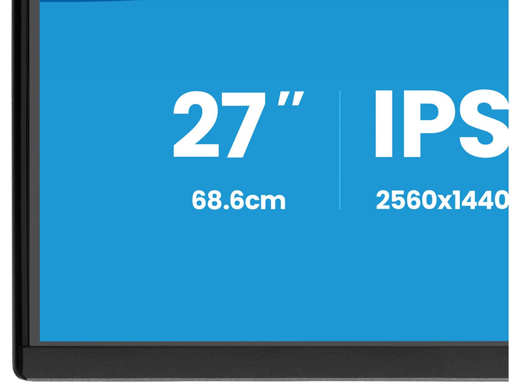 iiyama ProLite monitor X2792QSU-B1 27' IPS, 2560x1440, 4-side slim bezel and B energy class, Black, HDMI, Display Port,