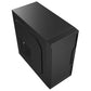 CiT Work Micro-ATX PC Case - USB 3.0, HD Audio, Black