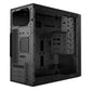 CiT Work Micro-ATX PC Case - USB 3.0, HD Audio, Black