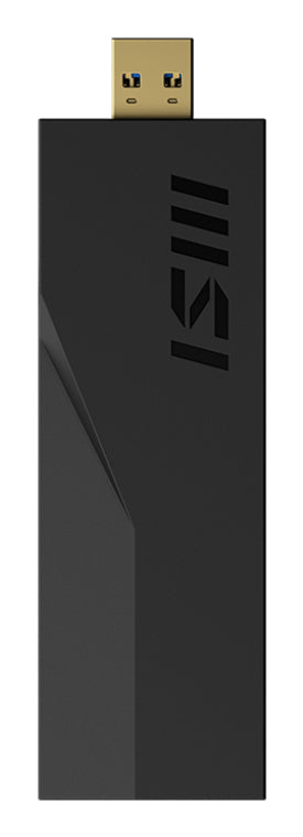 MSI BE6500 WiFi 7 USB Adapter - Tri-Band, USB 3.2