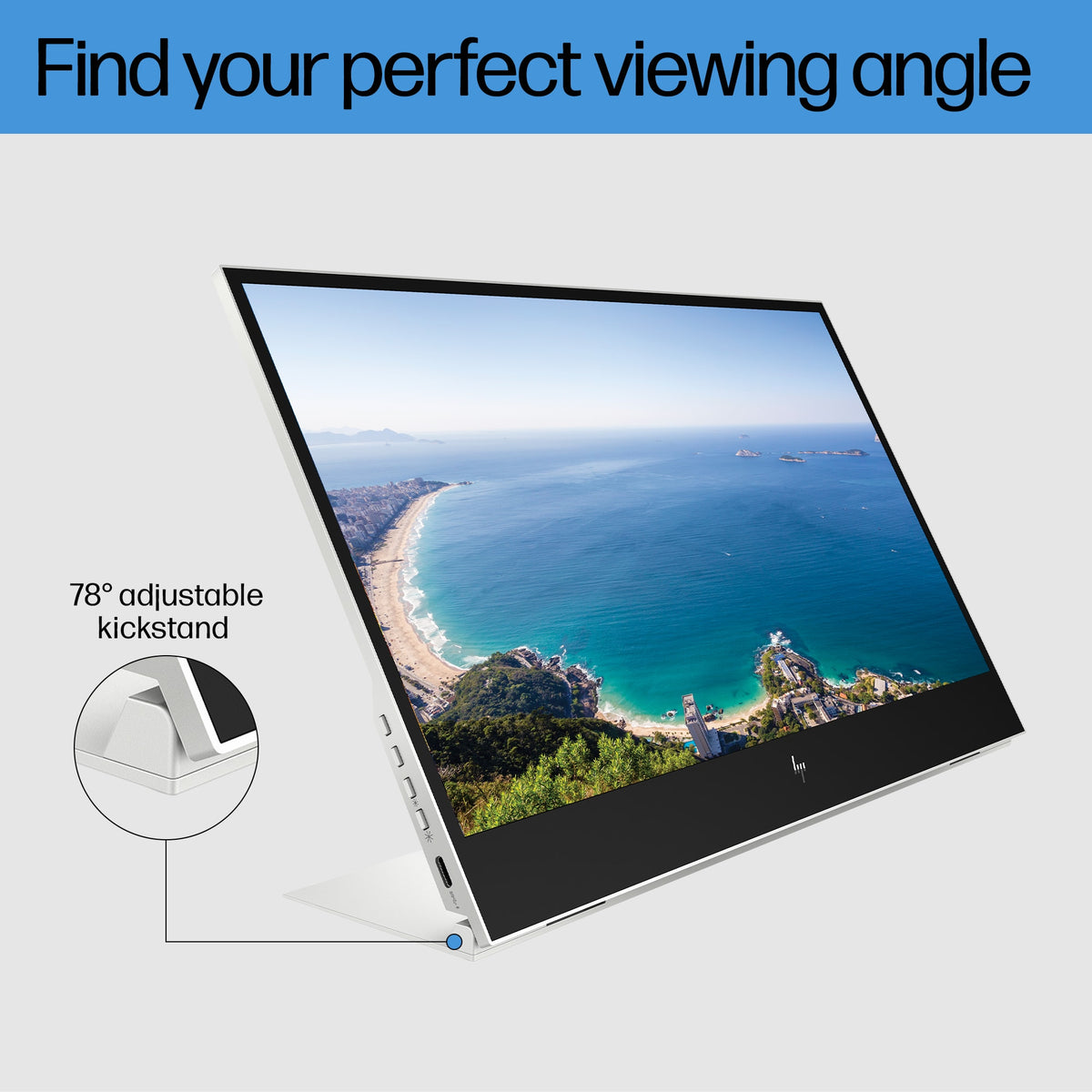 HP E14 G4 Portable Monitor 14" FHD IPS USB-C 400 nits