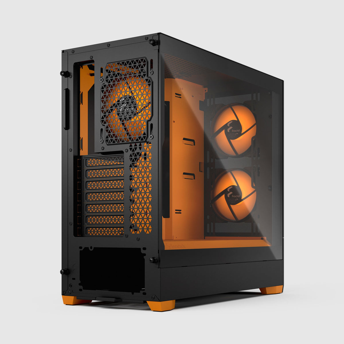 Fractal Design Pop Air RGB Orange Core TG - ATX Mid Tower
