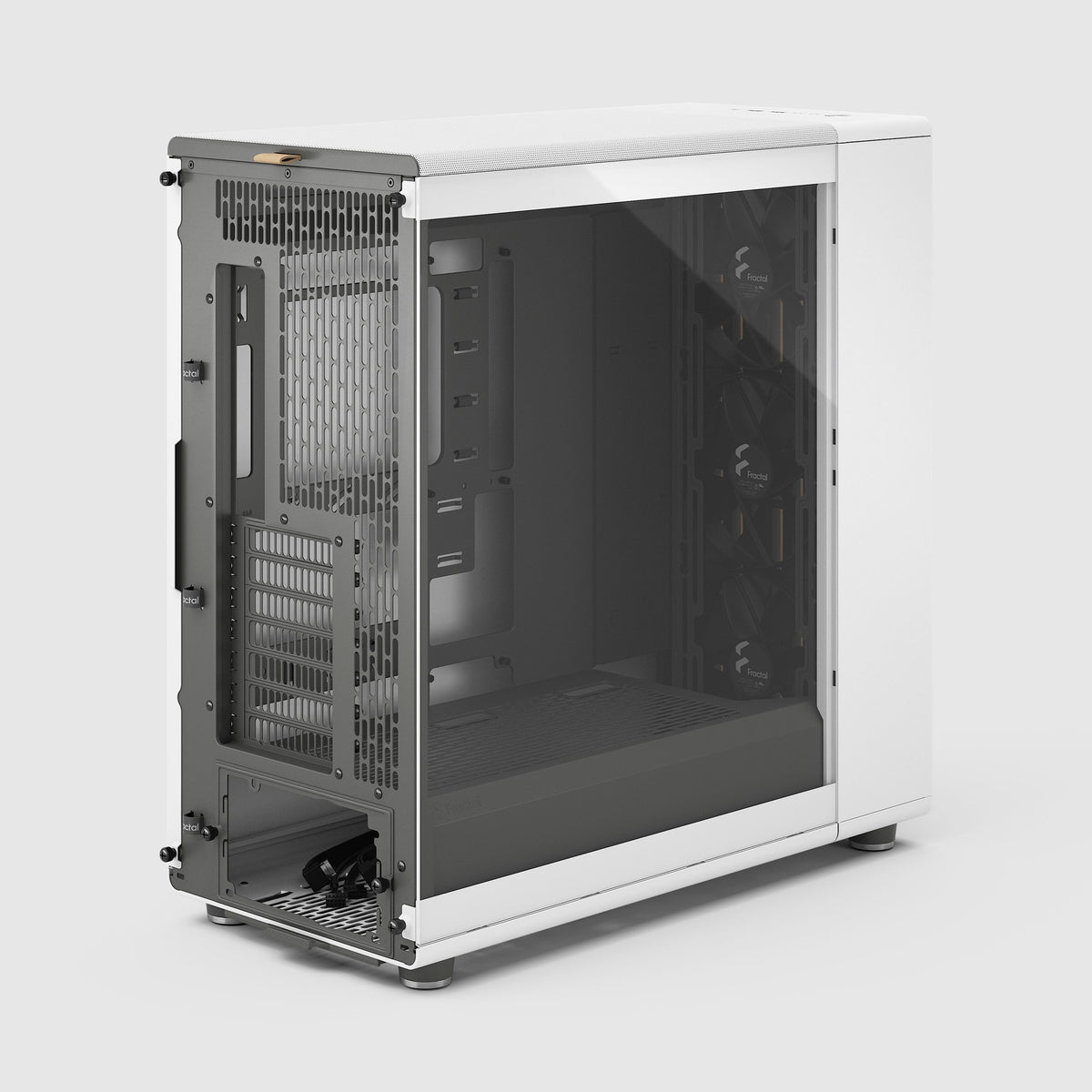 Fractal Design North XL RC Chalk White TG Clear Full Tower Case