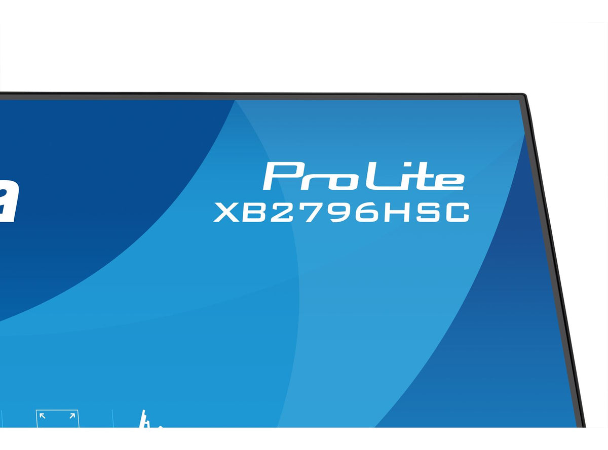 iiyama ProLite Monitor XB2796HSC-B1 27', Black, Height Adjustable, IPS Panel, USB-C connection, 144hz, Blue Light Reducer, Flicker Free