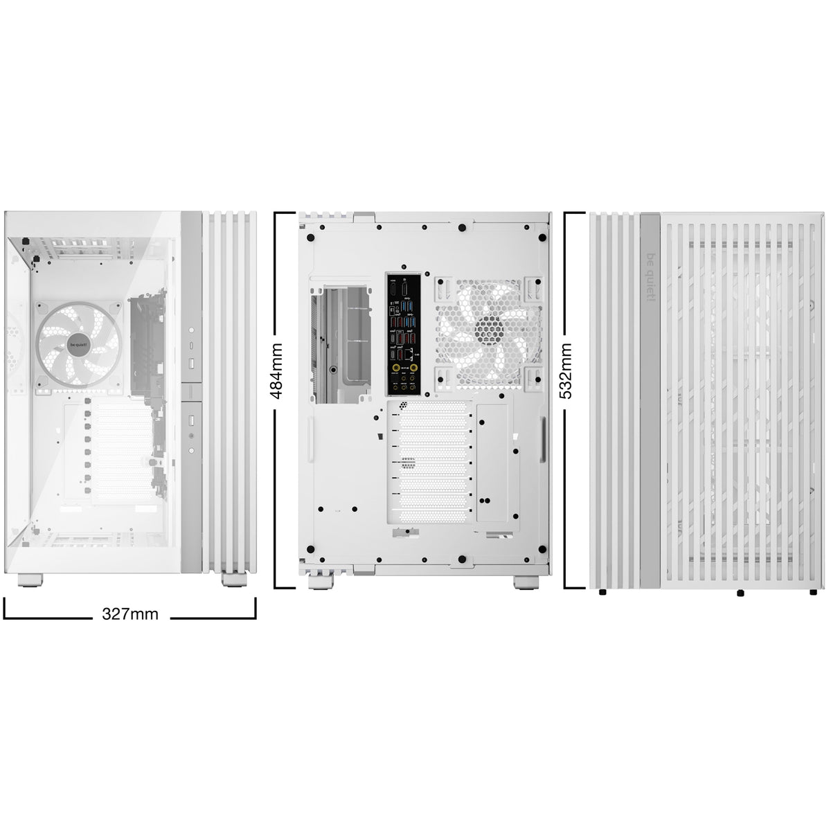 be quiet! Light Base 900 FX White Full Tower Case BGW72