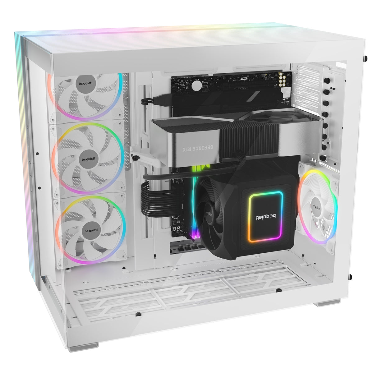 be quiet! Light Base 900 FX White Full Tower Case BGW72