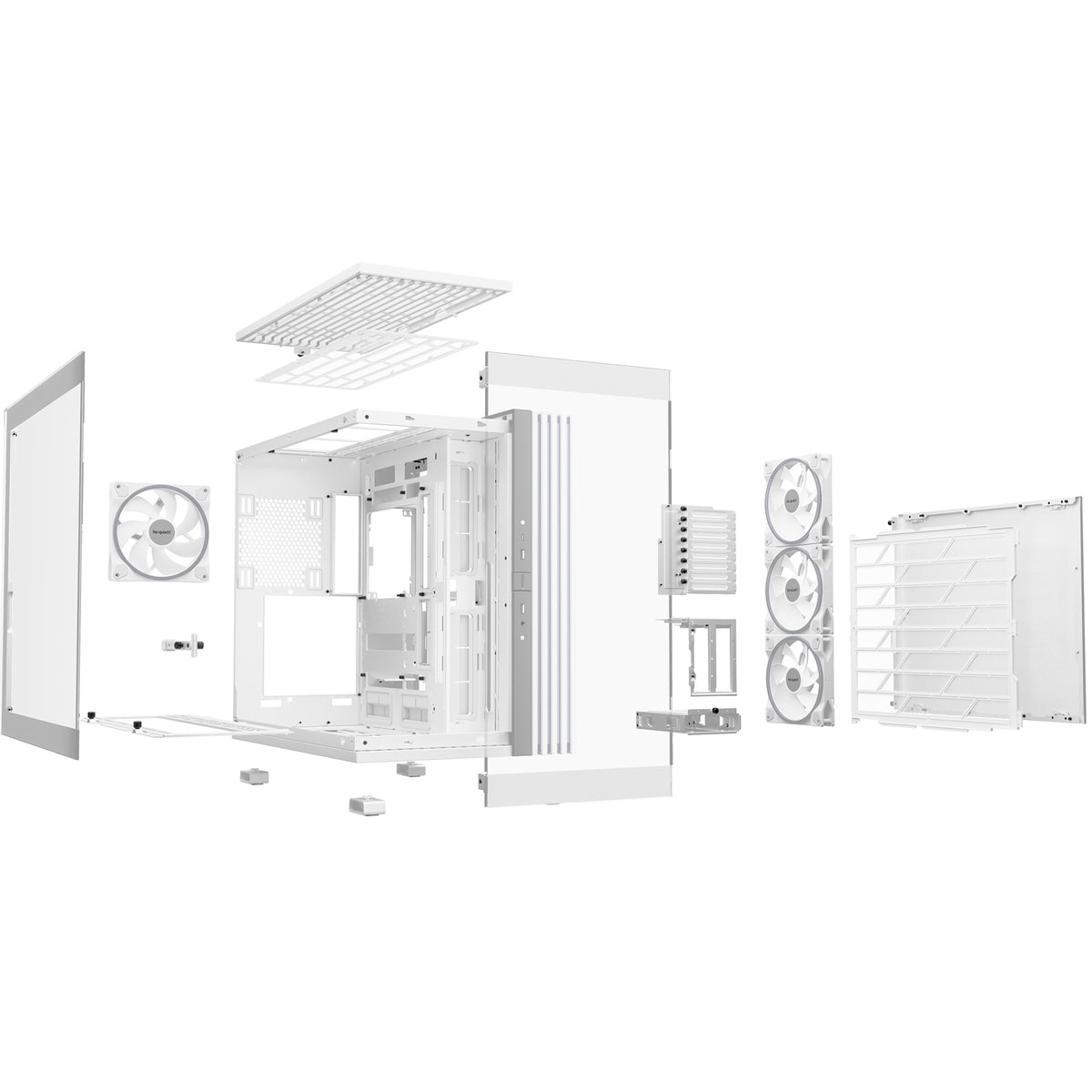 be quiet! Light Base 900 FX White Full Tower Case BGW72