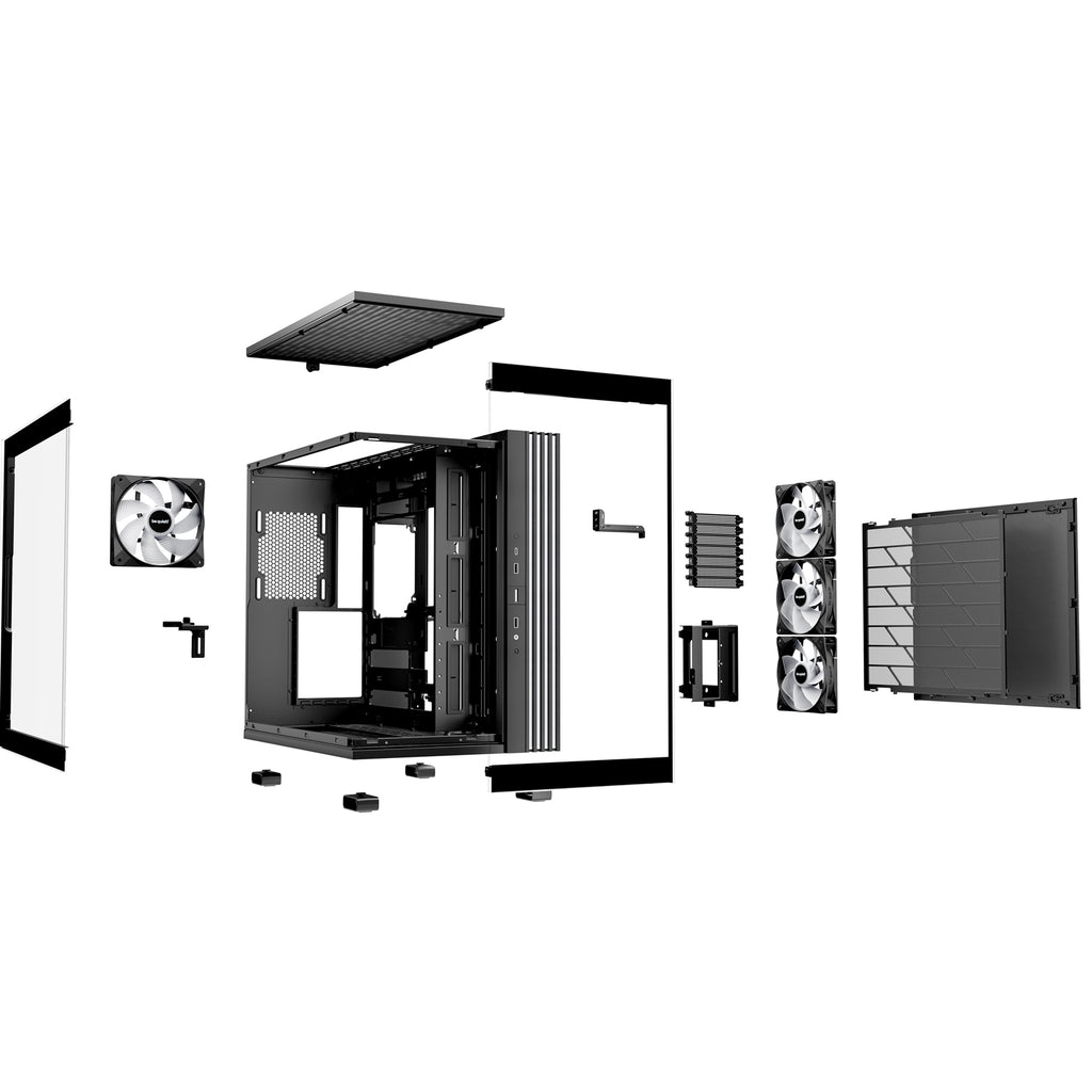 be quiet! BGW67 Light Base 600 LX Mid Tower Case - Black