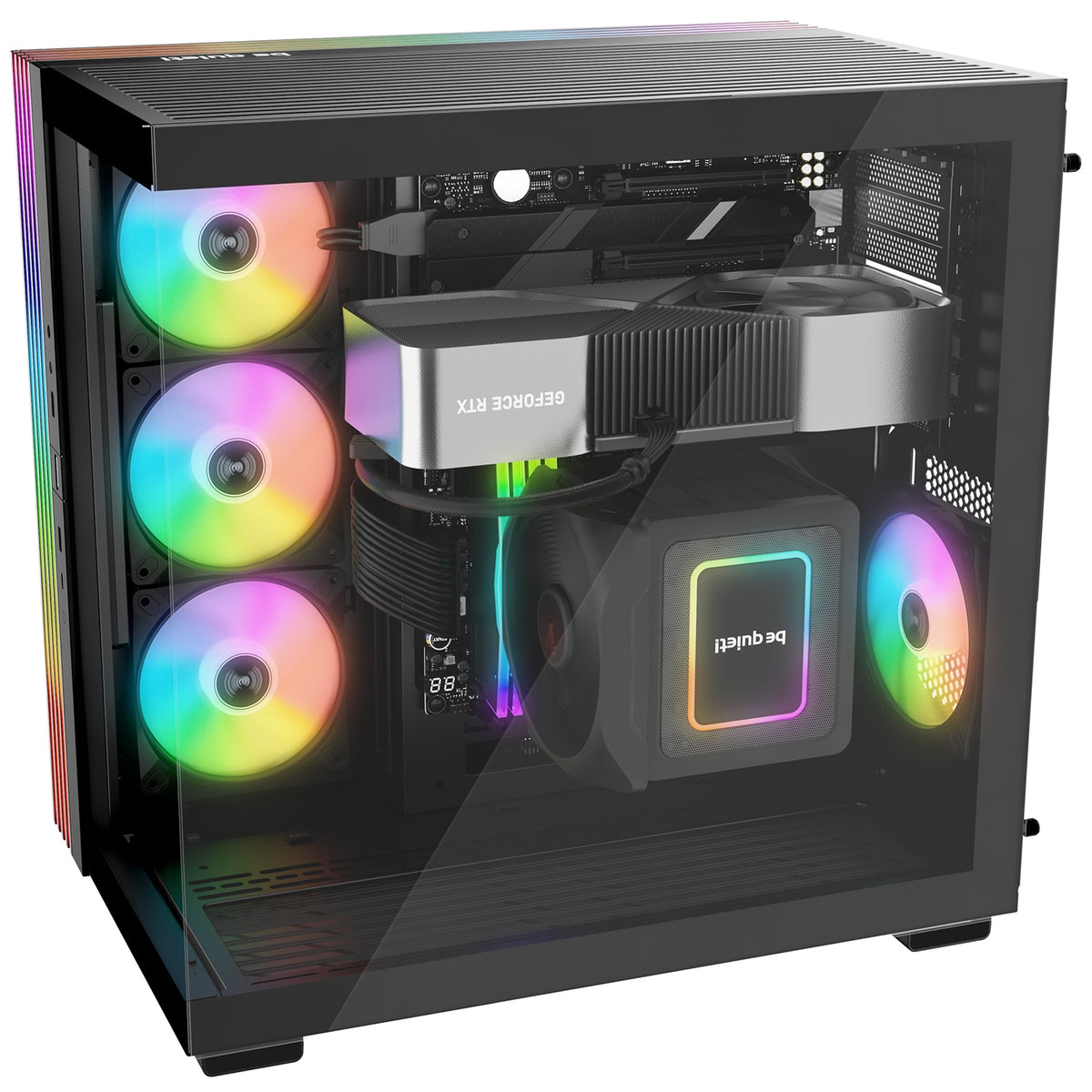 be quiet! BGW67 Light Base 600 LX Mid Tower Case - Black
