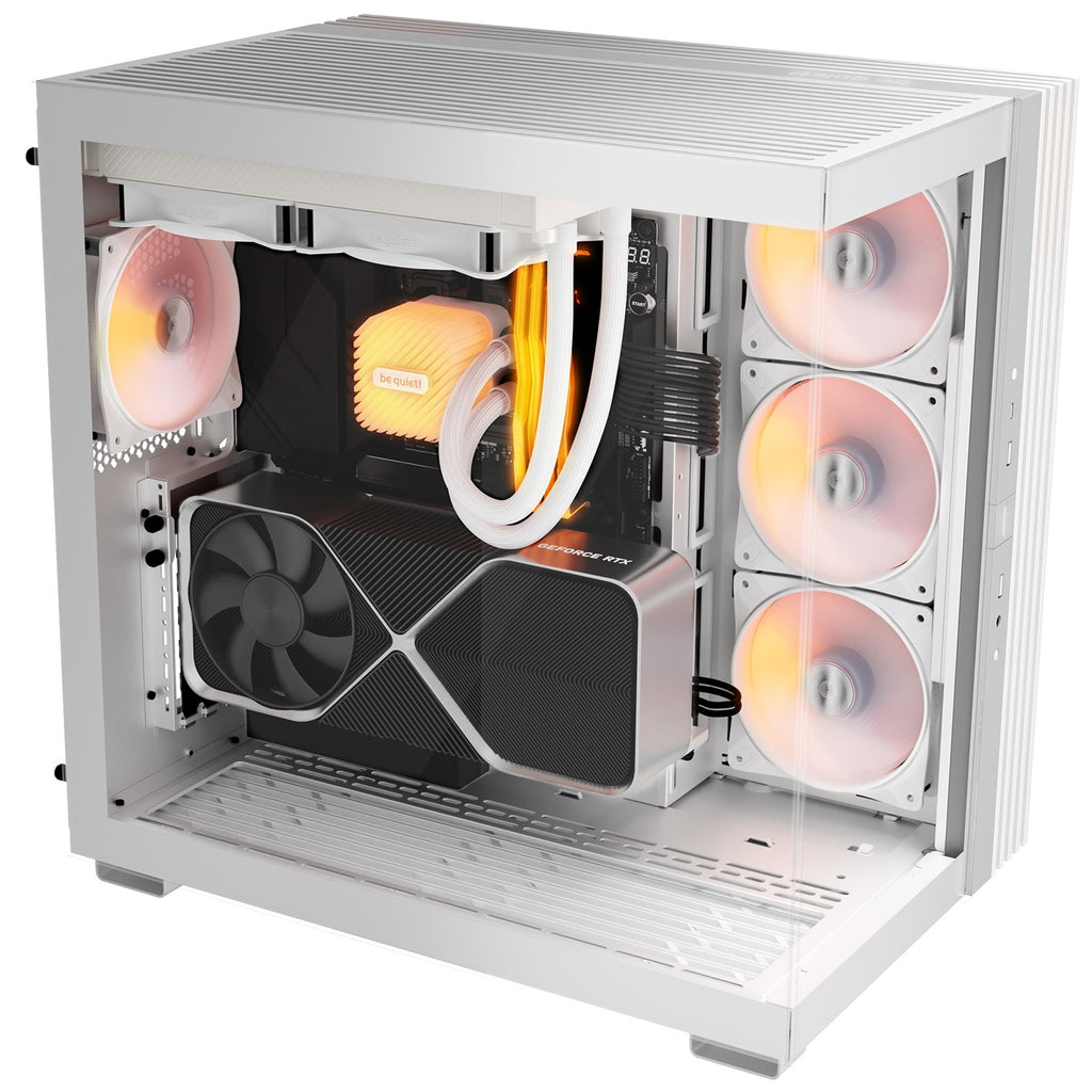 be quiet! Light Base 600 LX White Mid Tower Case BGW68