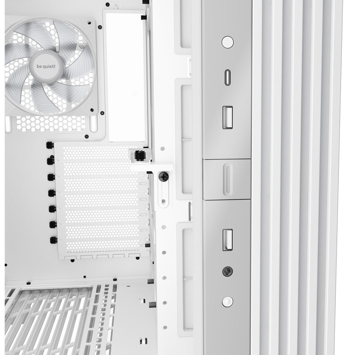 be quiet! Light Base 600 LX White Mid Tower Case BGW68