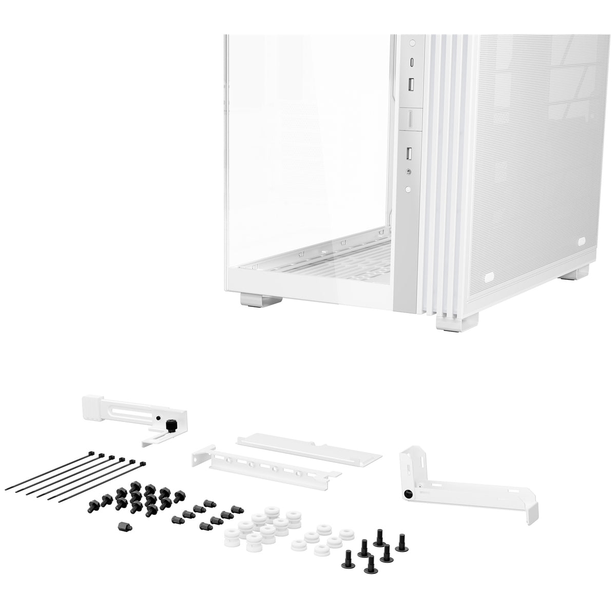 be quiet! Light Base 600 LX White Mid Tower Case BGW68