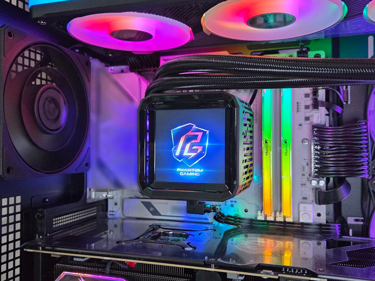 ASRock Phantom Gaming 360 LCD AIO CPU Cooler - 360mm