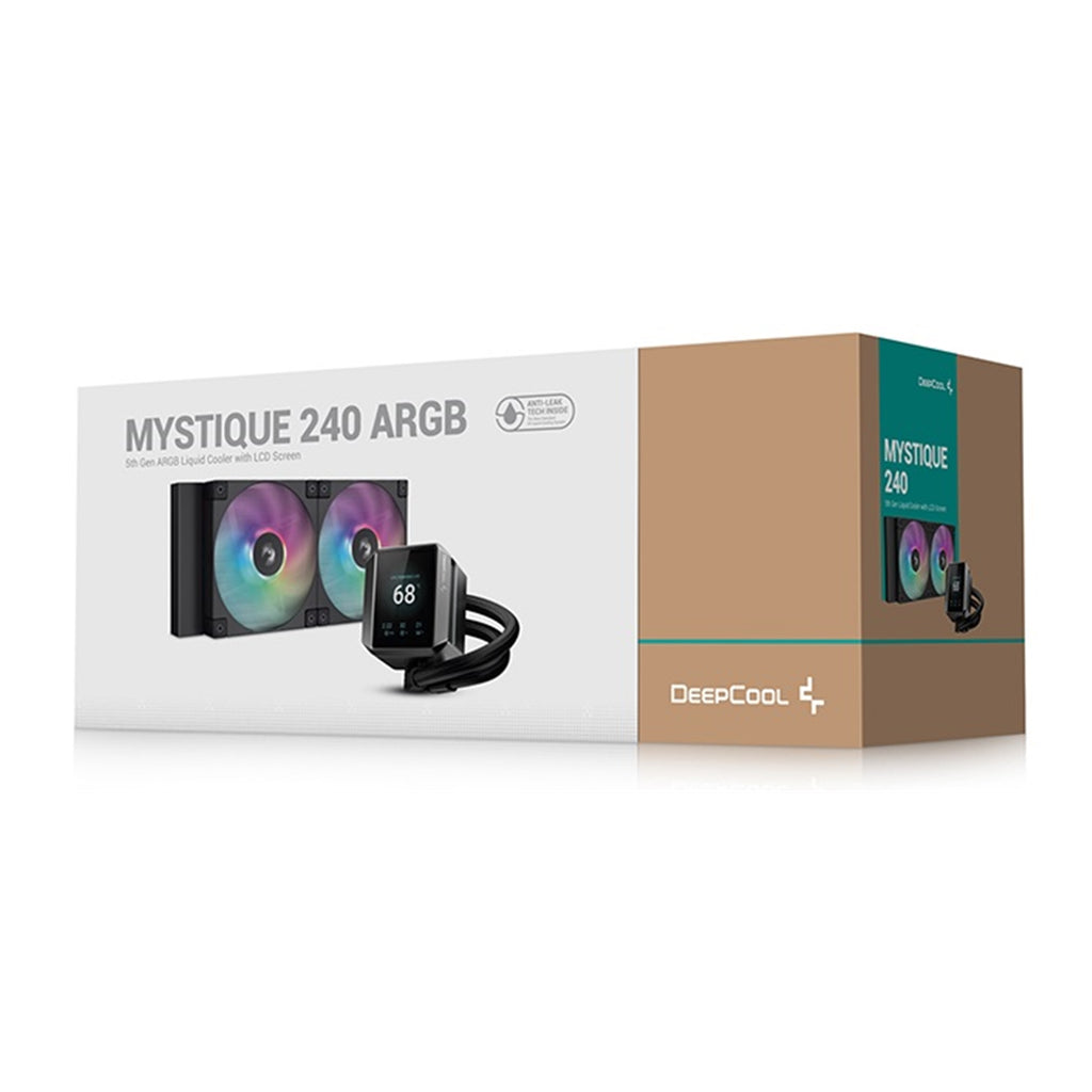 DeepCool Mystique 240 ARGB AIO Liquid CPU Cooler 240mm