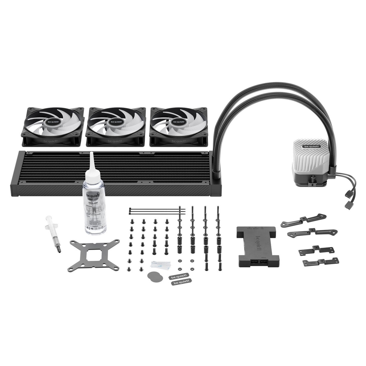 be quiet! Light Loop 360mm Black AIO Liquid Cooler - ARGB