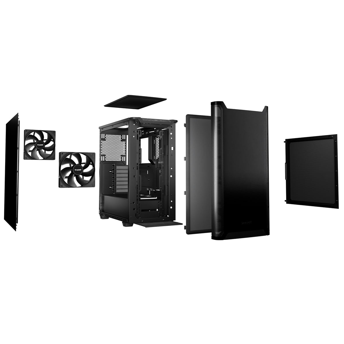be quiet! Pure Base 501 Mid Tower Case Black BG073 ATX