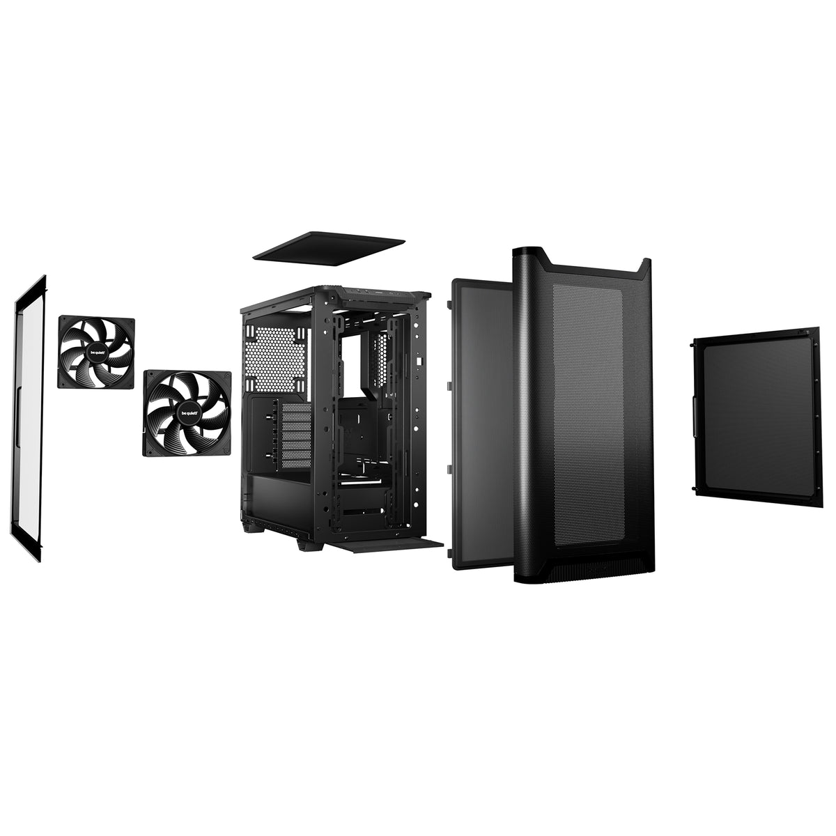 be quiet! BGW74 Pure Base 501 Airflow Window Mid Tower Case
