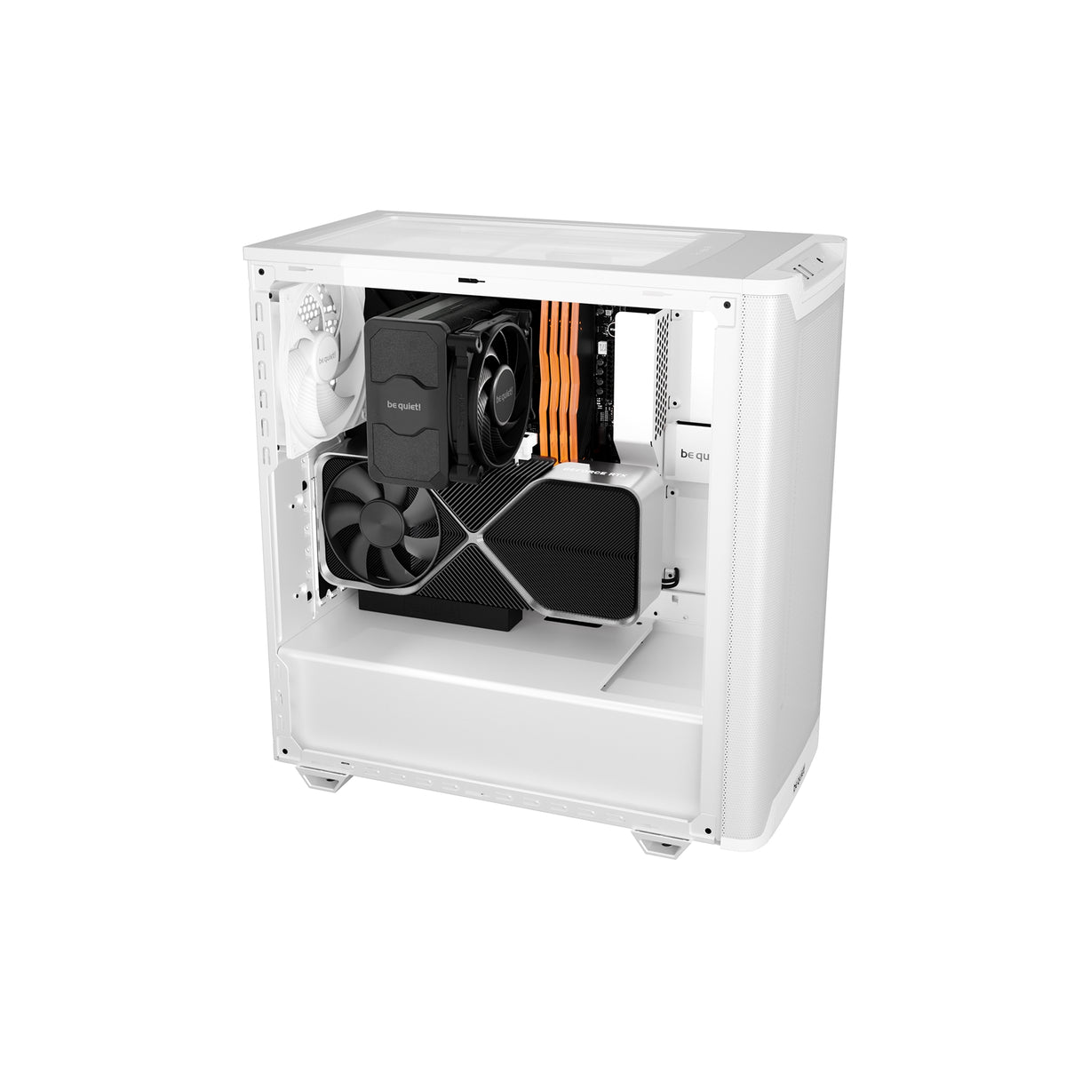 be quiet! BGW75 Pure Base 501 Airflow Window White Mid Tower