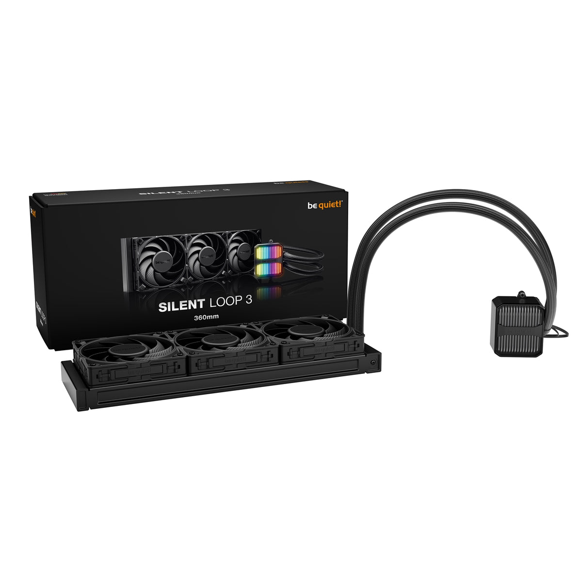 be quiet! Silent Loop 3 360mm AIO Liquid CPU Cooler BW025