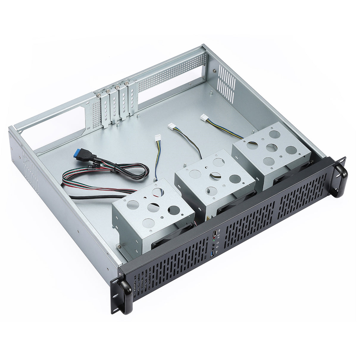 Codegen 2U400 2U Rackmount Server Case - Micro ATX/Mini ITX