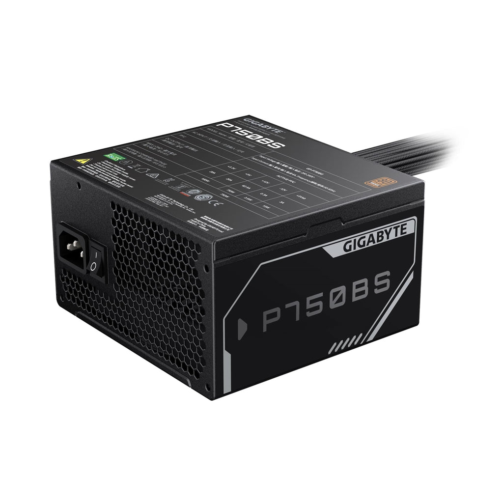 Gigabyte GP-P750BS-UK 750W 80+ Bronze PSU - Silent FDB Fan – view 3