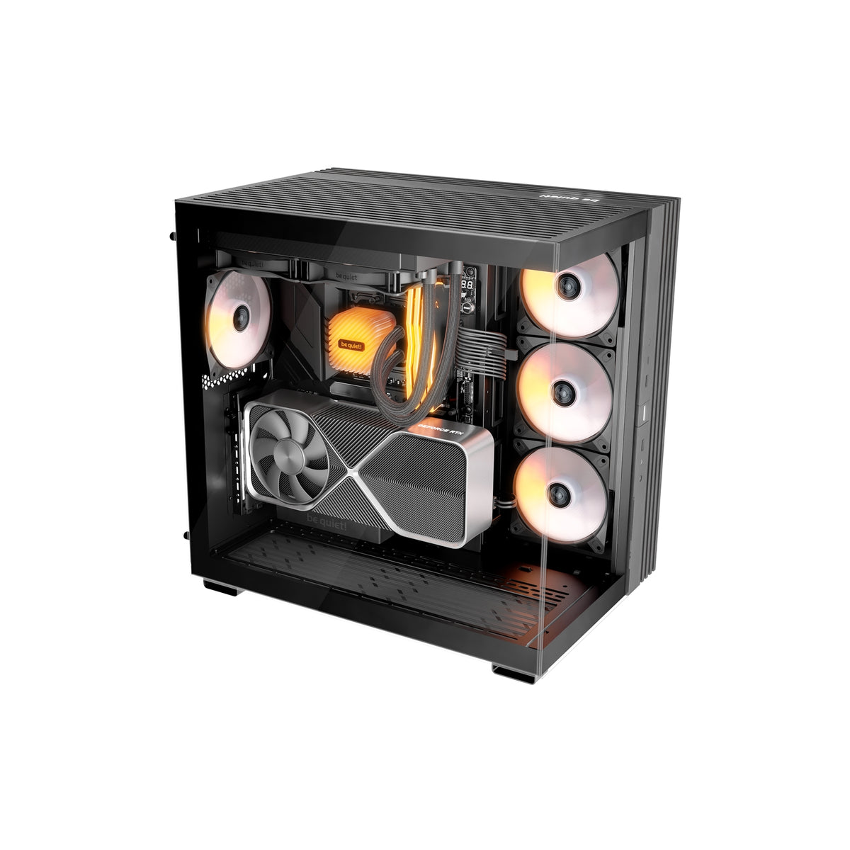 be quiet! Light Wings LX 120mm PWM Reverse Black ARGB Fan – view 2