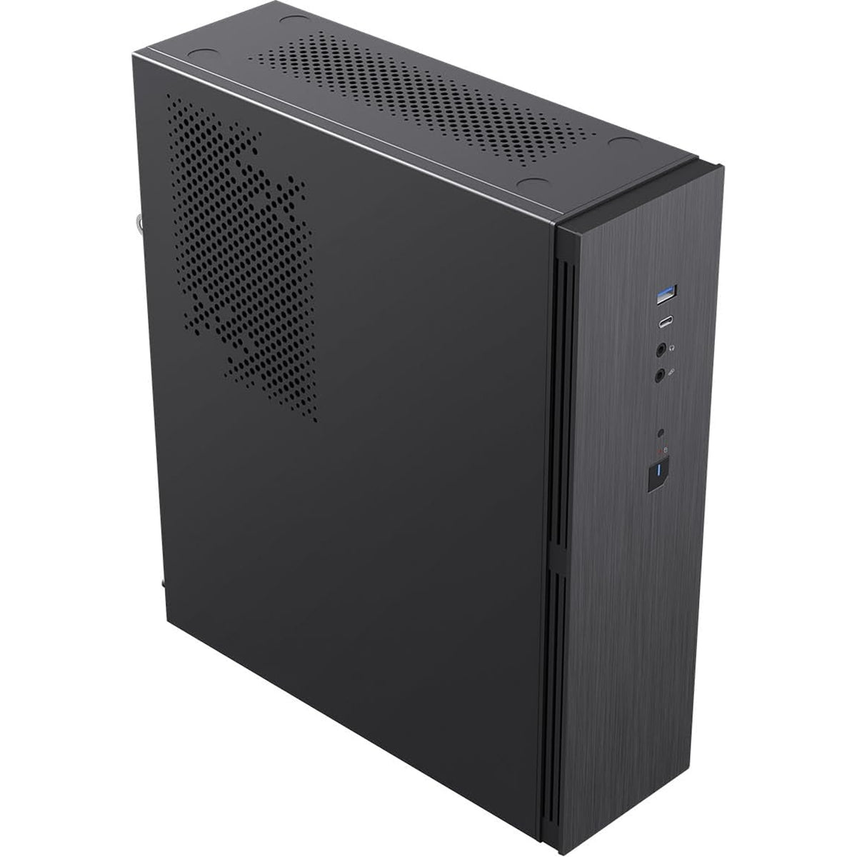 CiT S8i-AC SFF Micro-ATX PC Case 8.3L - Black, TFX