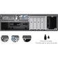 CiT S8i-AC SFF Micro-ATX PC Case 8.3L - Black, TFX