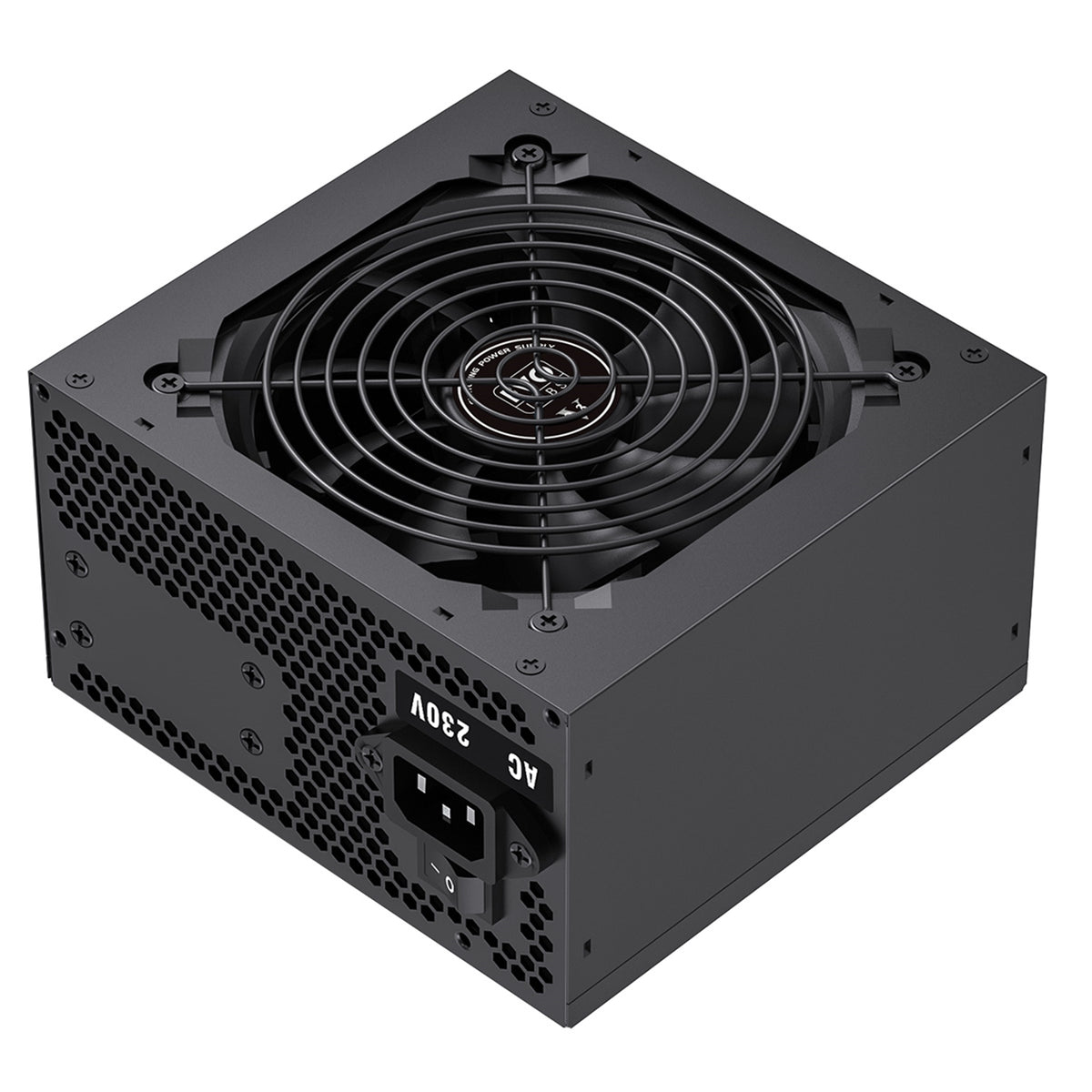 EVO LABS BR500-12BL 500W ATX PSU - 120mm Silent Fan, PFC