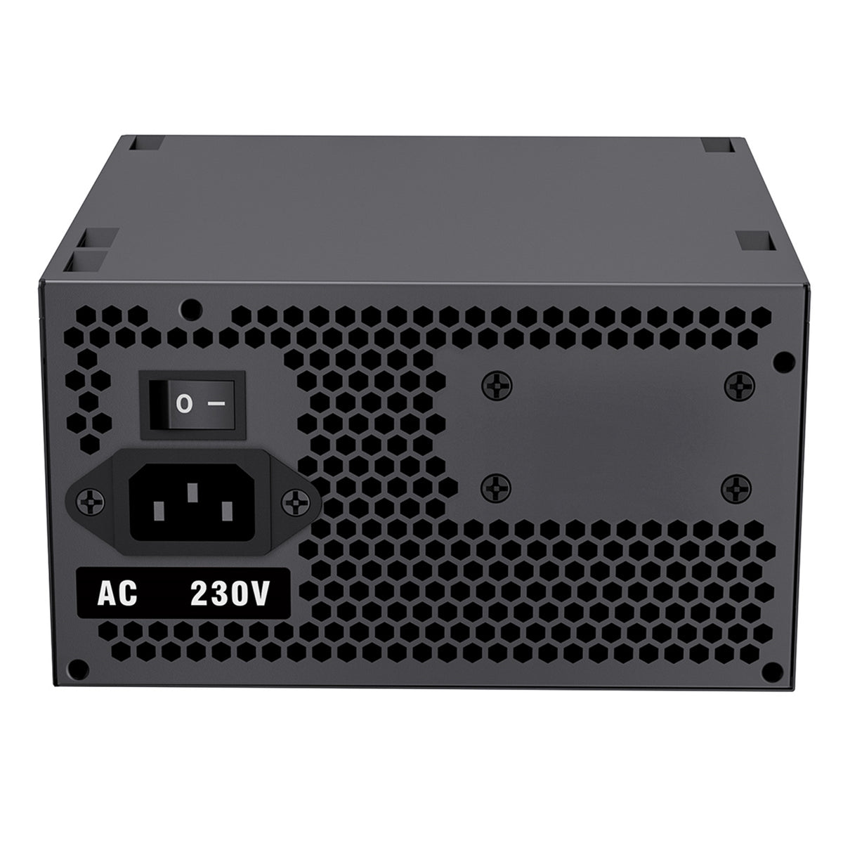 EVO LABS BR500-12BL 500W ATX PSU - 120mm Silent Fan, PFC