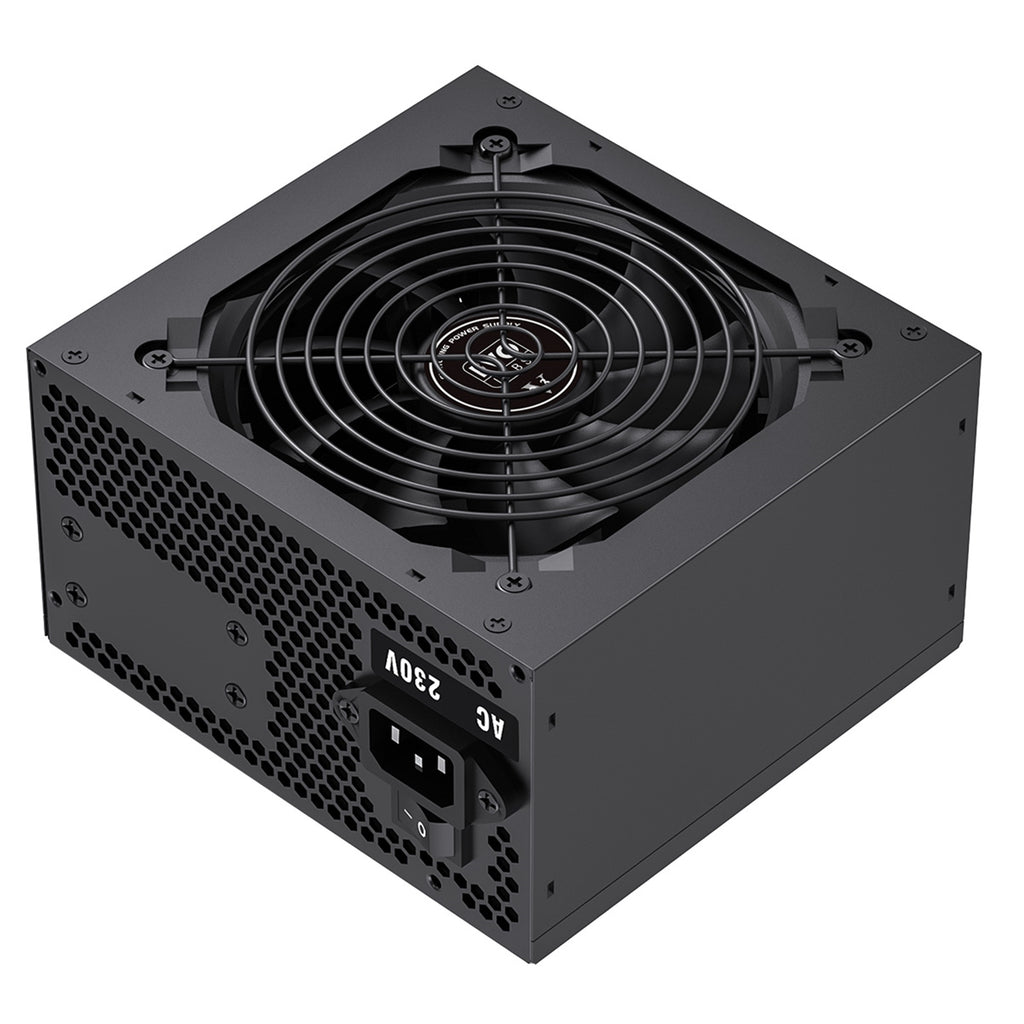 EVO LABS BR600-12BL 600W Non-Modular ATX PSU 120mm Fan – view 2