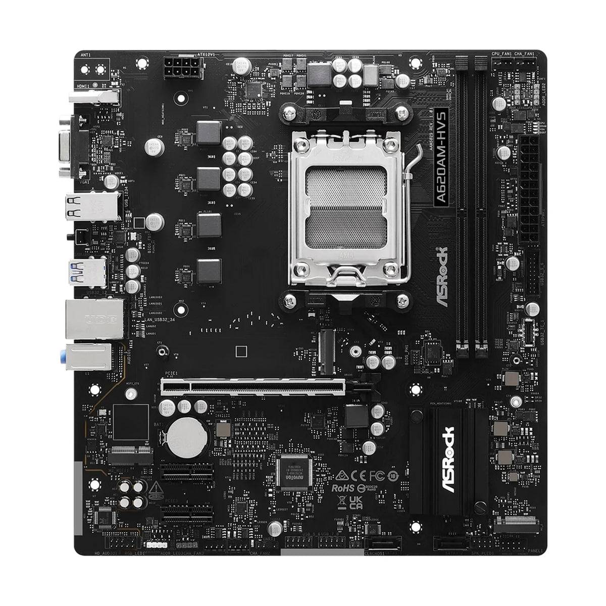 ASRock A620AM-HVS mATX AM5 Motherboard